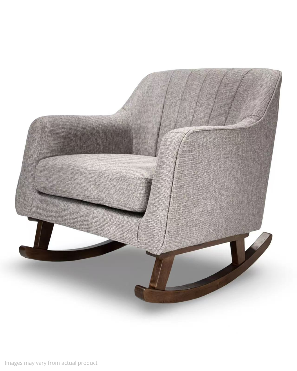 Bristam Nursery Rocking Chair - Grey & Walnut