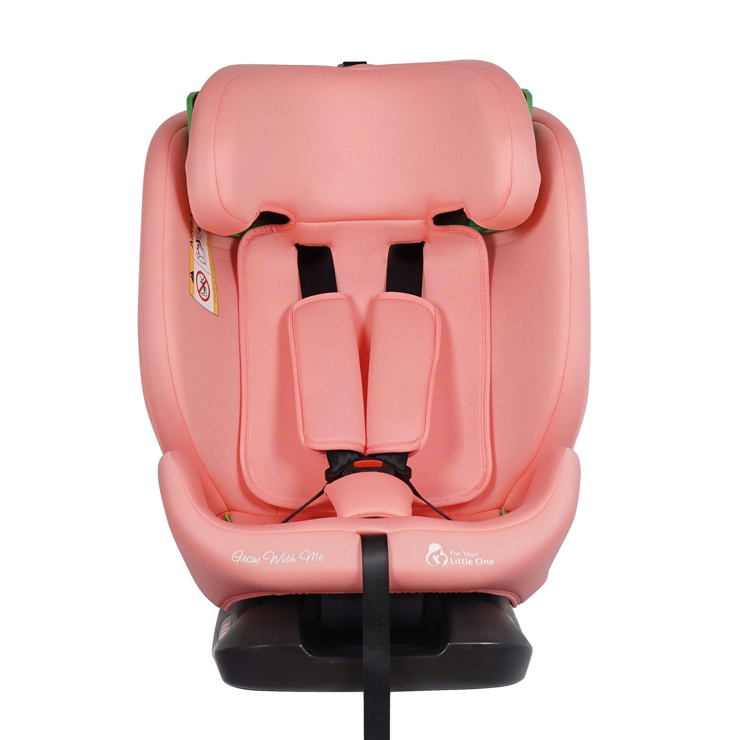 For Your Little One GrowWithMe 0/1/2/3 i-Size Car Seat - Blush Rose (Birth-12 Years)