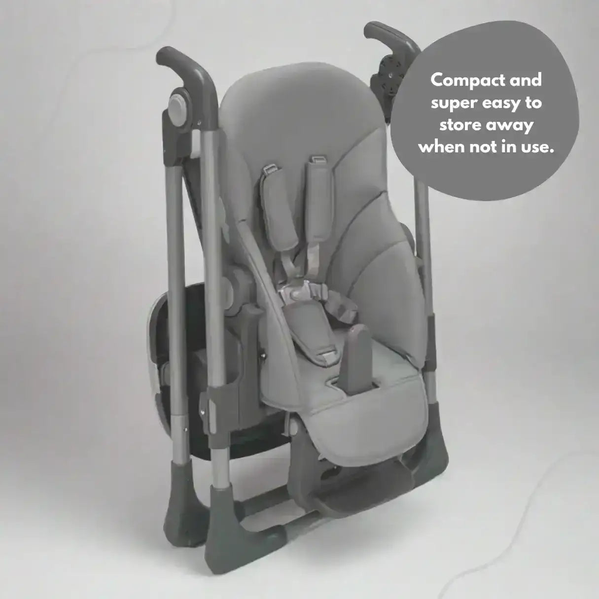 Flare Foldable High Chair - Grey