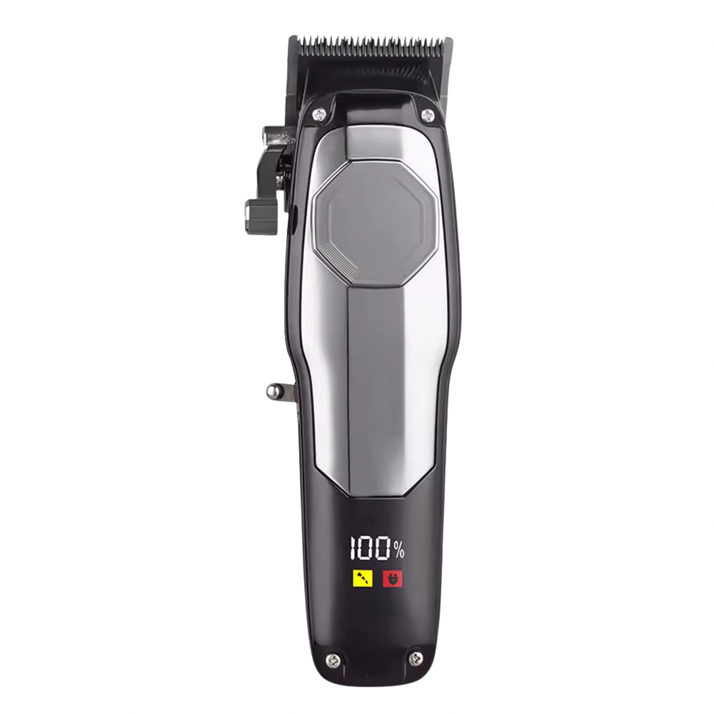 Cordless Hair Clippers for Men – Rechargeable LCD Trimmer