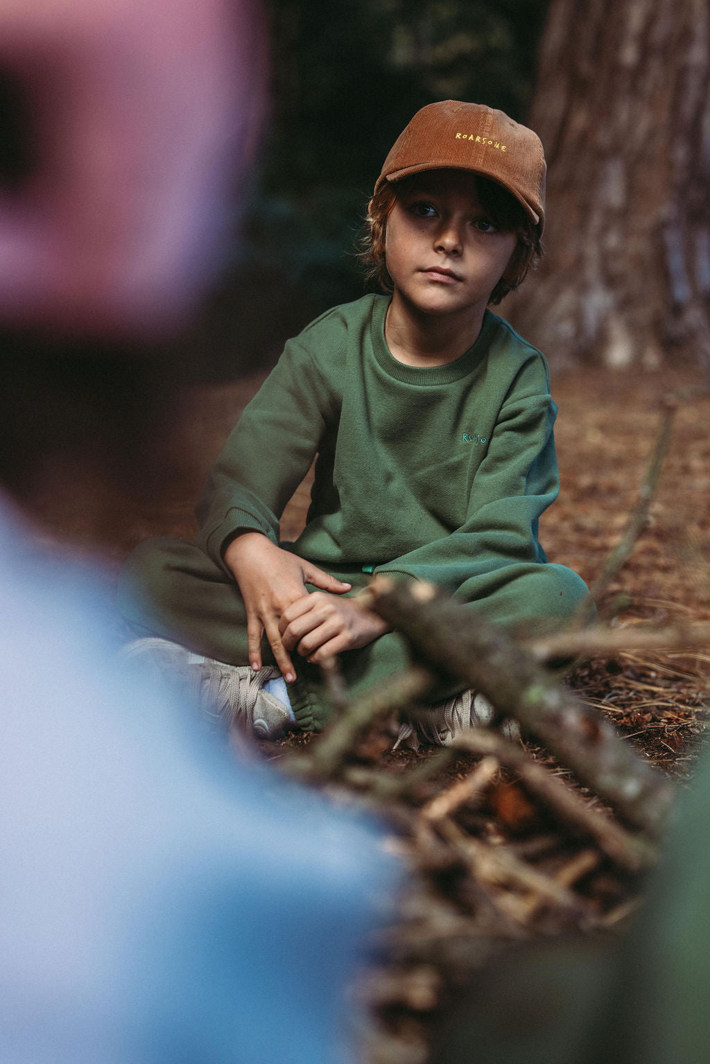 Corduroy Cap - Camel