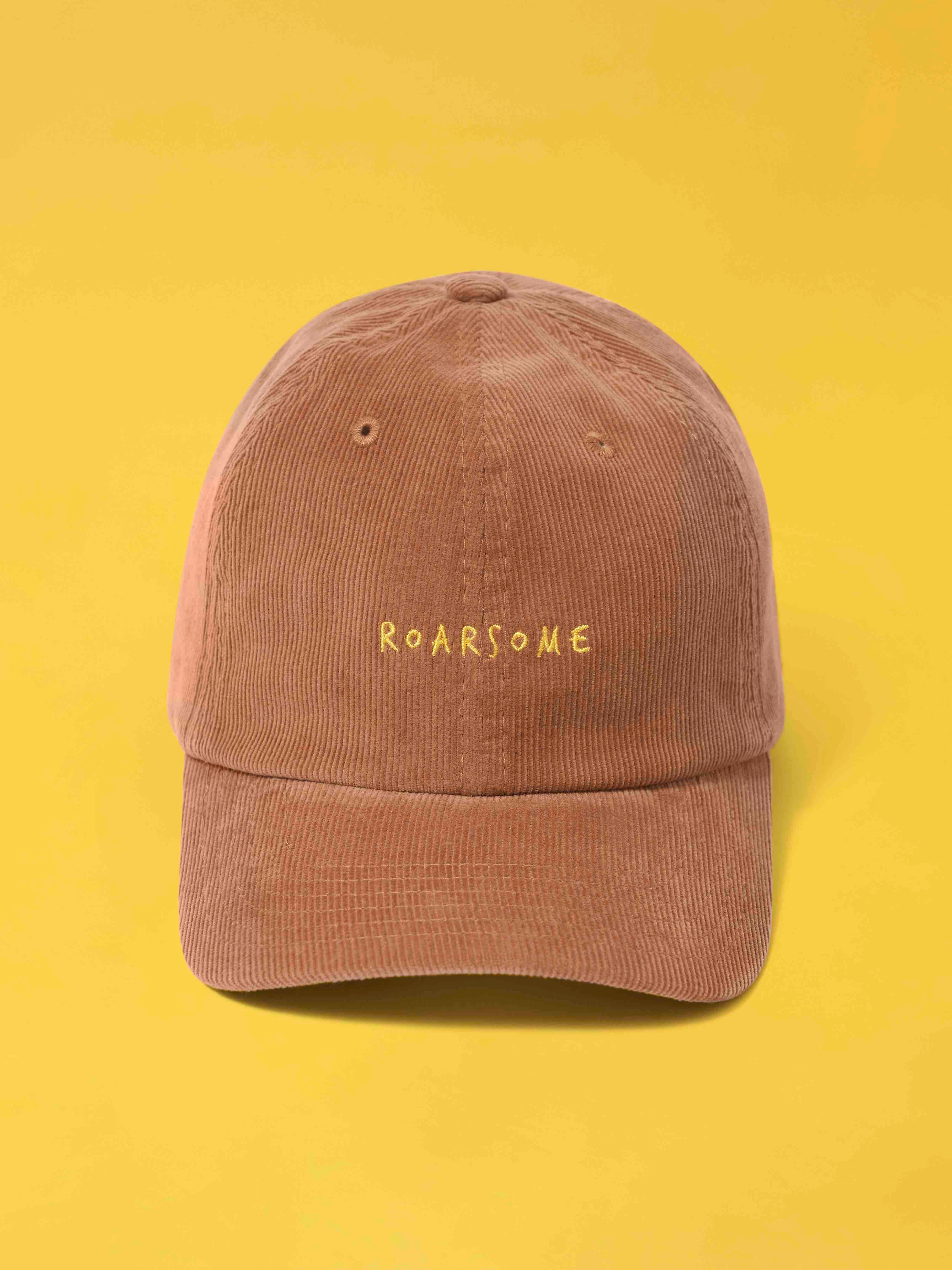 Corduroy Cap - Camel