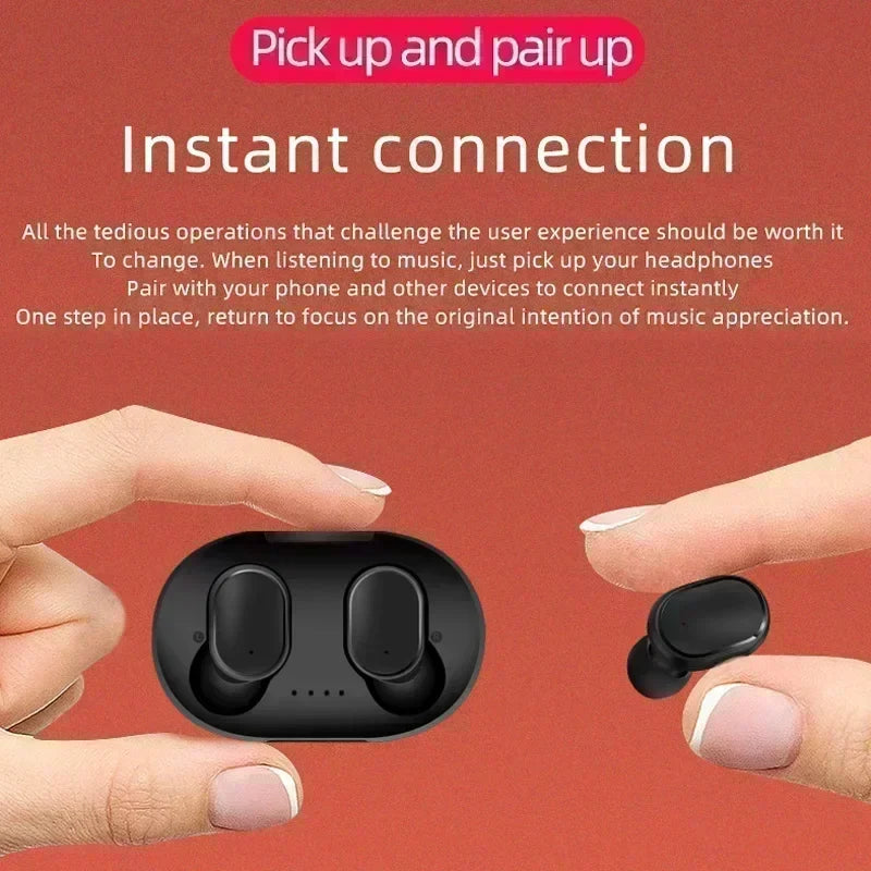 Bluetooth Earbud with Noise Cancelling and Microphone