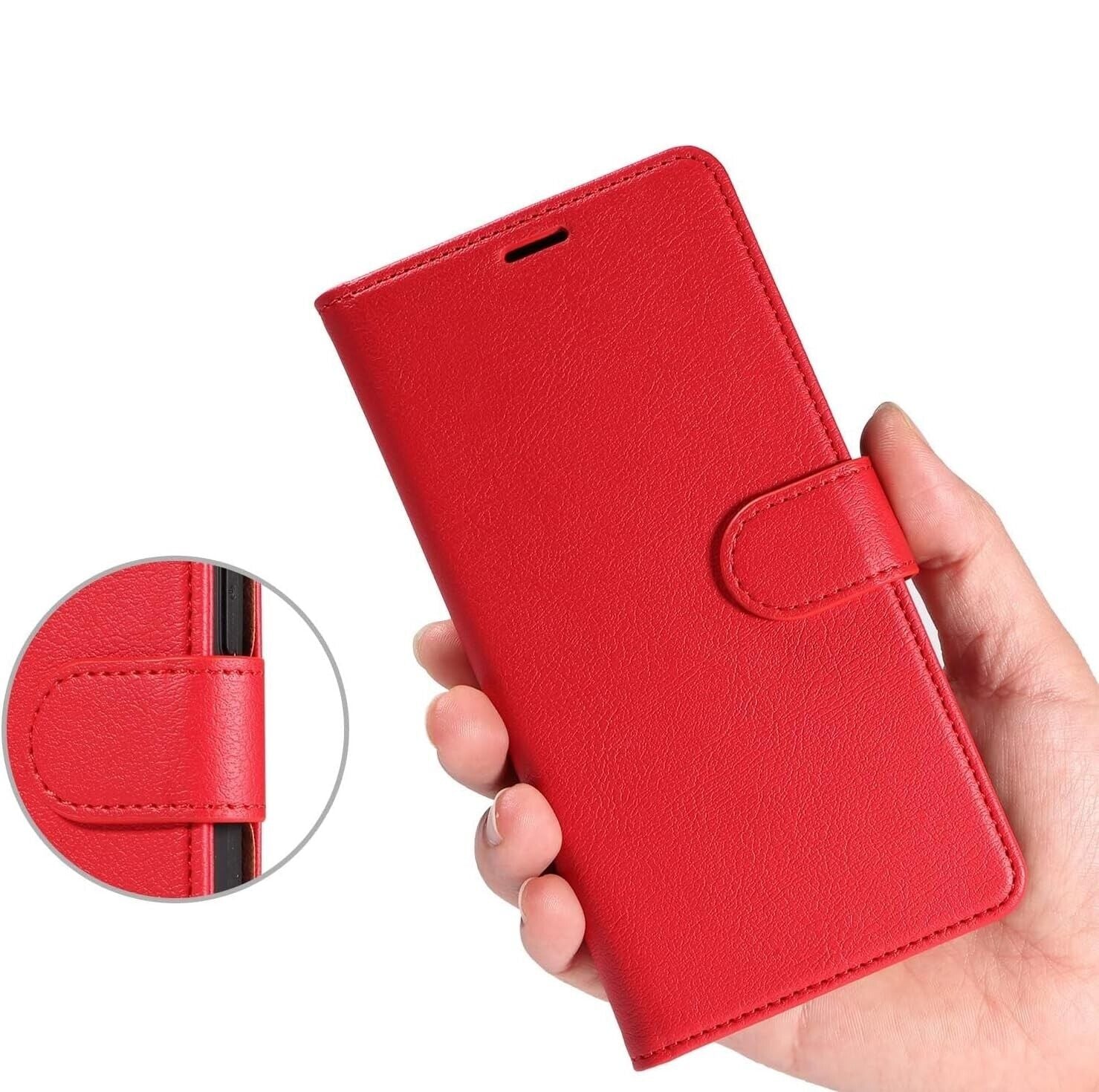 Samsung Galaxy A03s Book Flip Case Leather Wallet