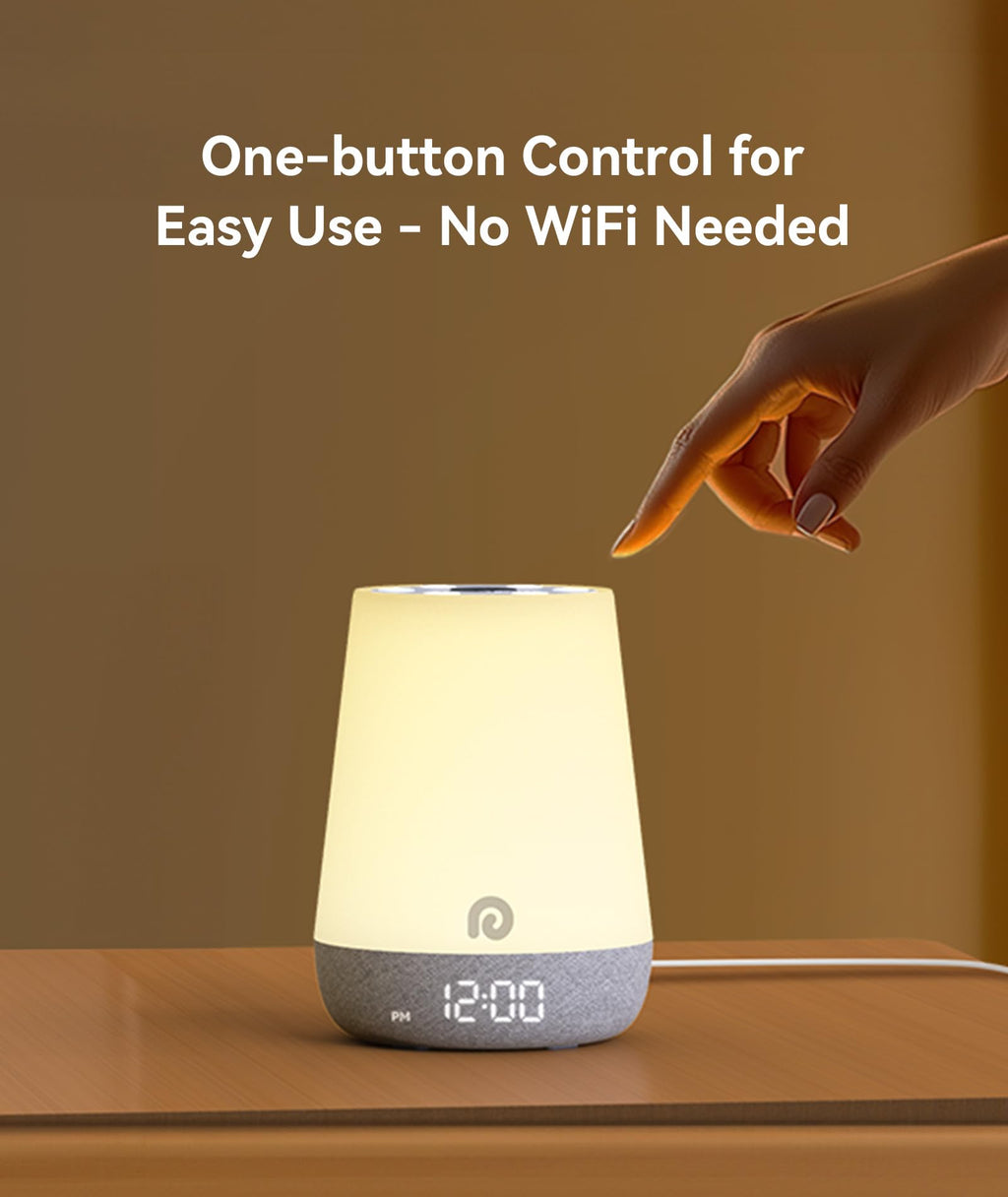Dreamegg Nite 1 – Baby Sound Machine & Sleep Trainer with App Control, Night Light, 34 Sounds