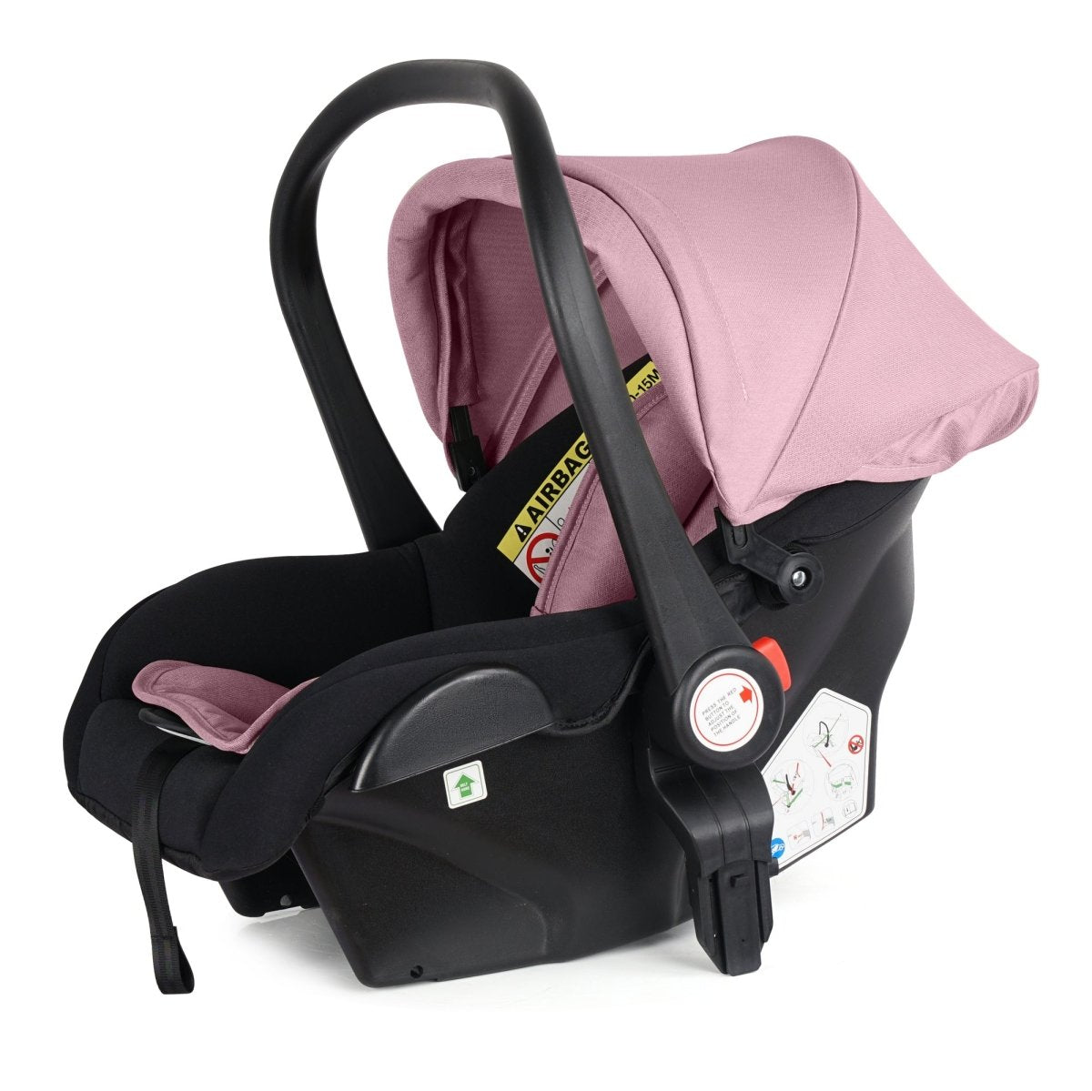 For Your Little One Cruise 3 In 1 Travel System With Car Seat - Blush Rose (Free Cupholder And Seat Liner Included!)