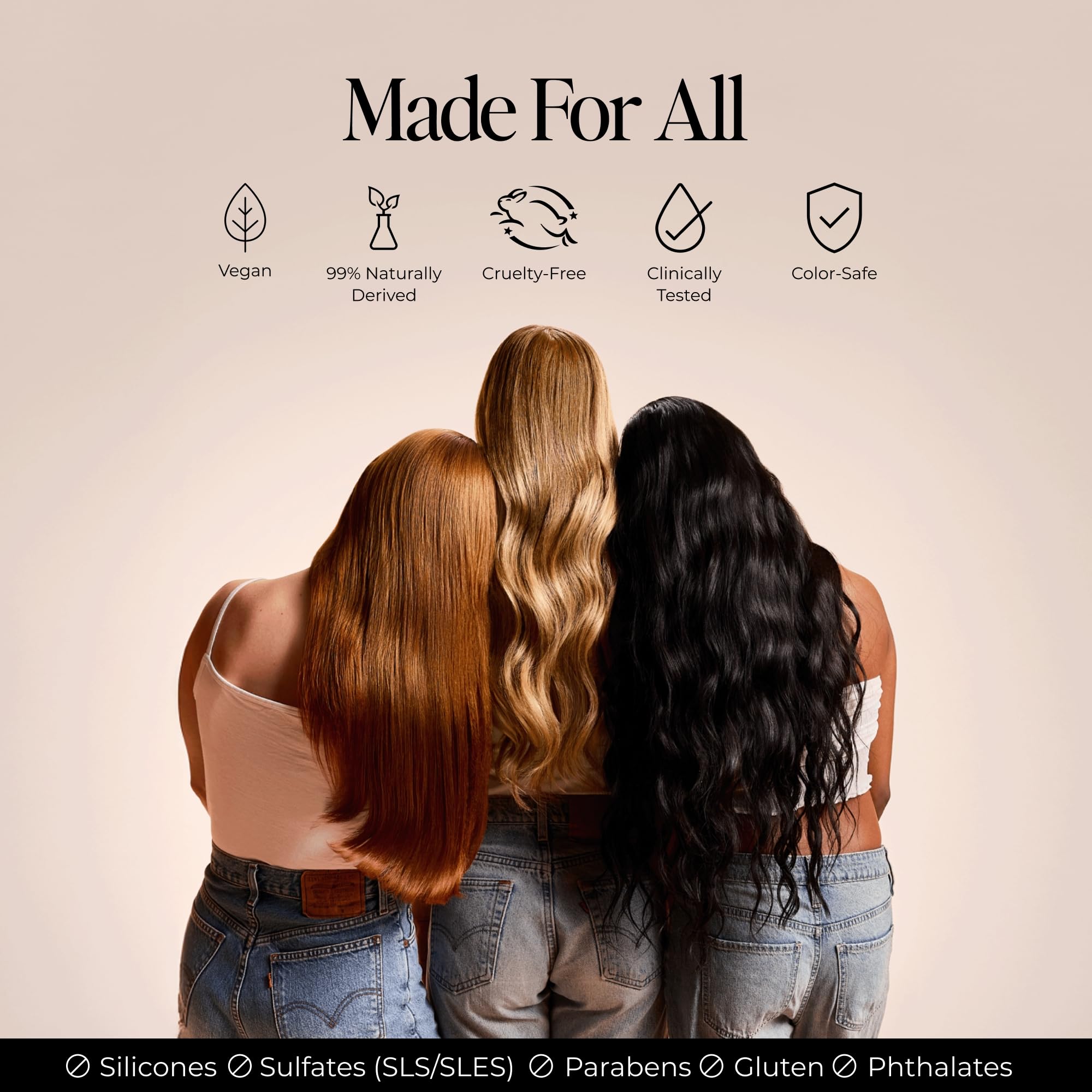 LolaVie Glossing Detangler 5 oz – 15x Softer, Smoother Hair | 450°F Heat Protectant | Color Safe