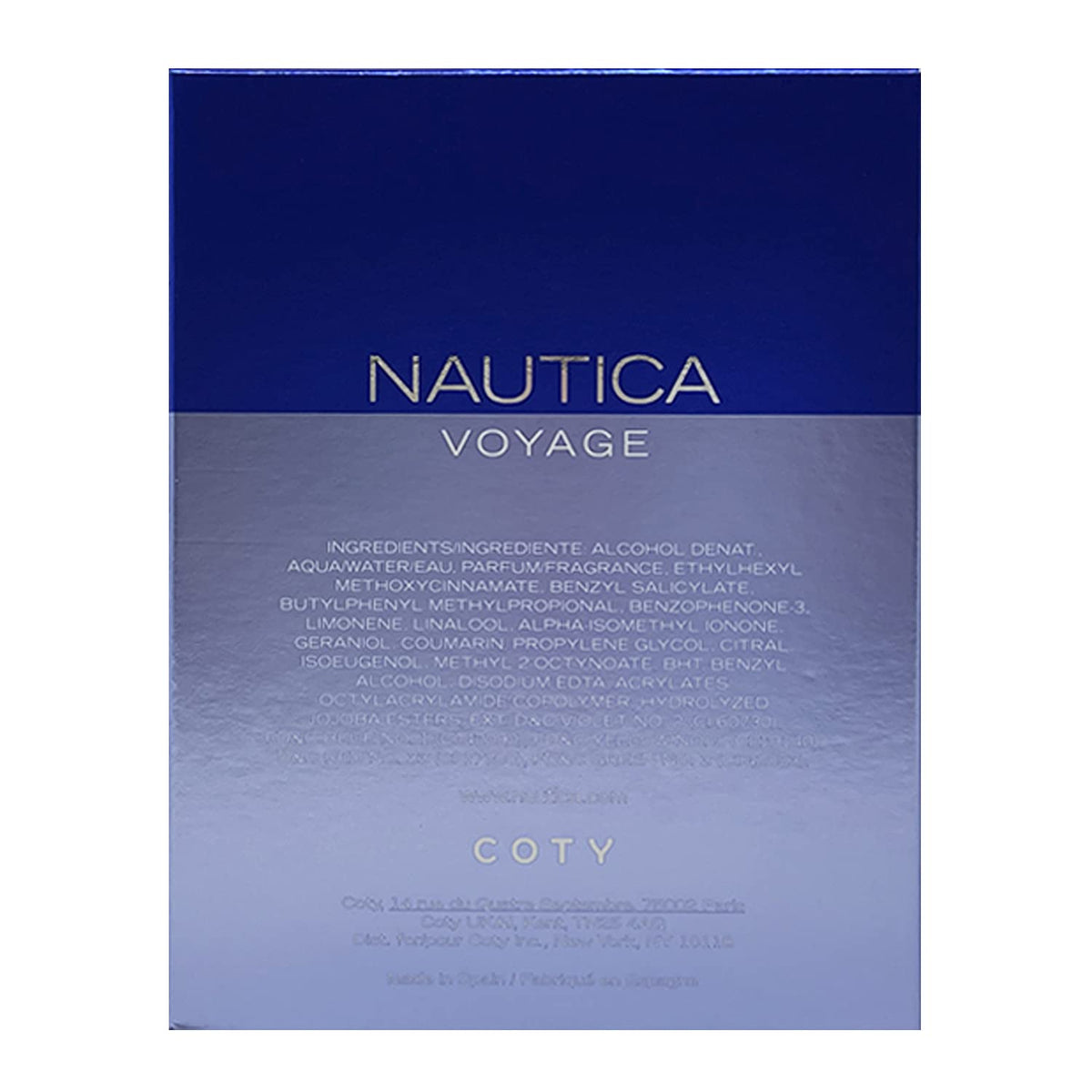 Nautica Voyage Eau de Toilette for Men – 3.4 oz