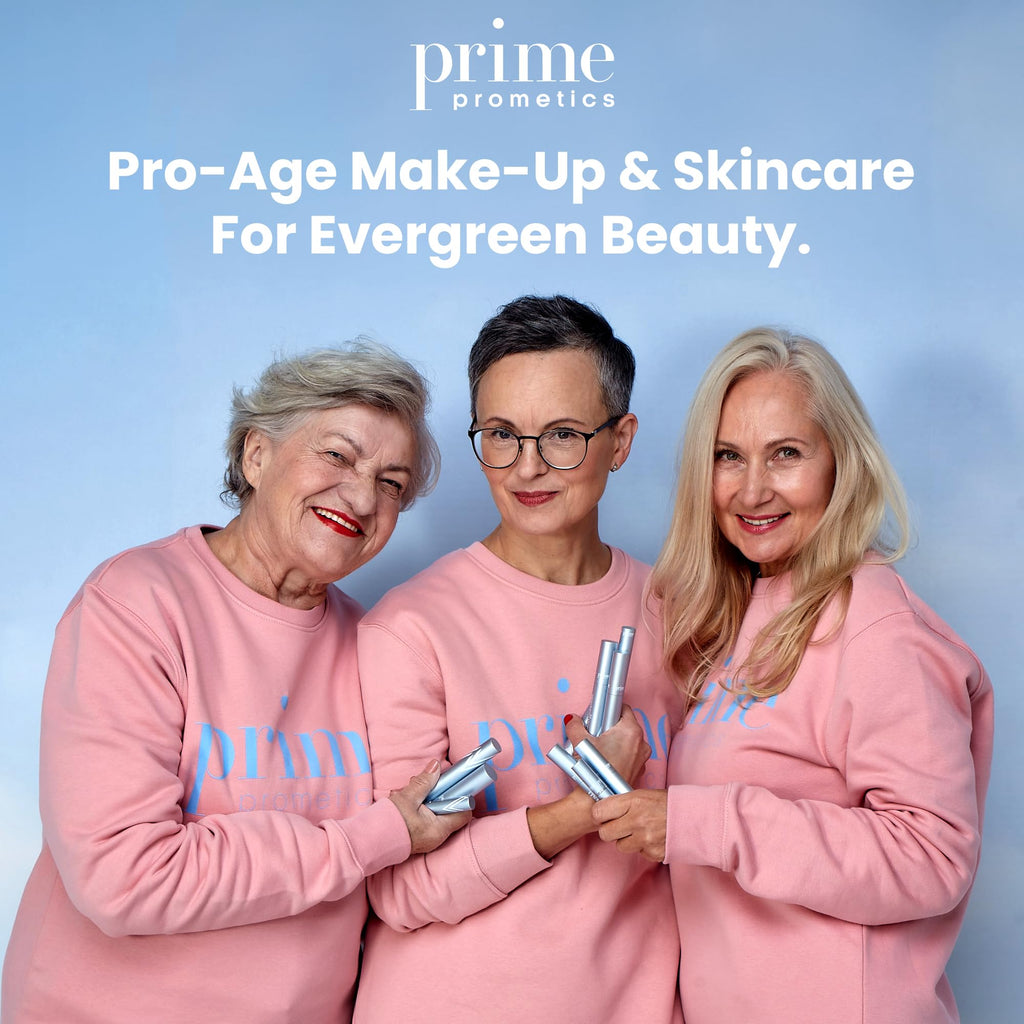 Prime Prometics PrimeLash Mascara for Older Women – Hypoallergenic, Clump-Free, Long-Lasting Brown