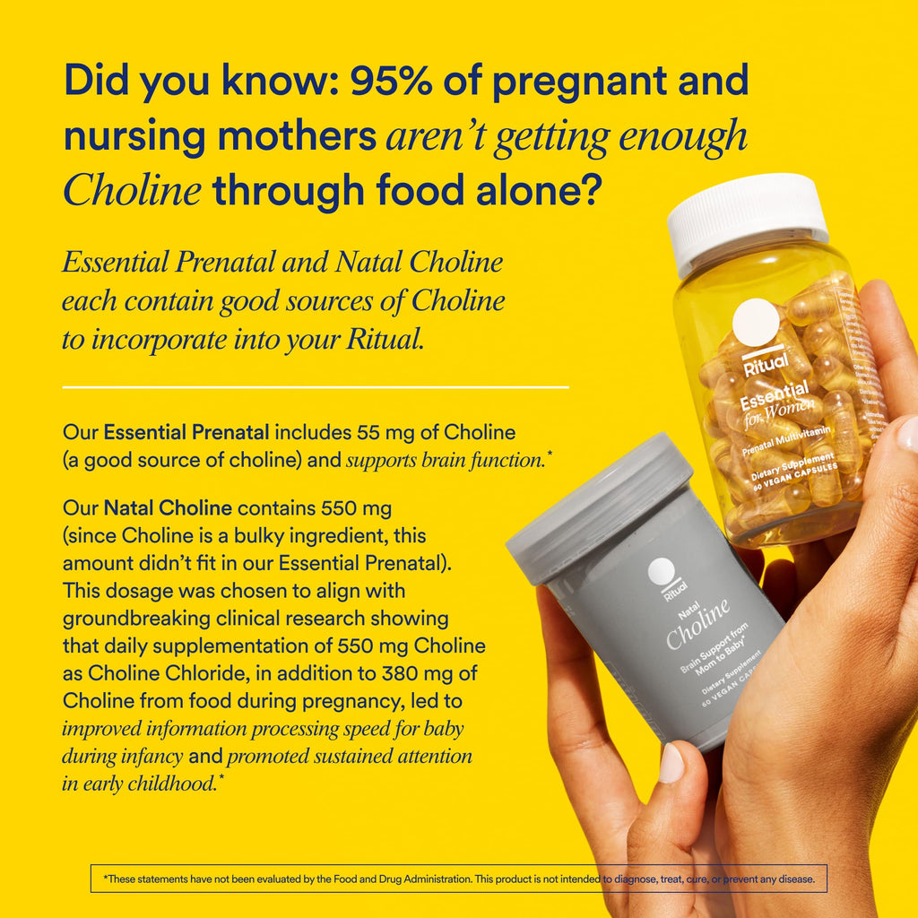 Ritual Essential Women Prenatal Multivitamin – Vegan, Non-GMO