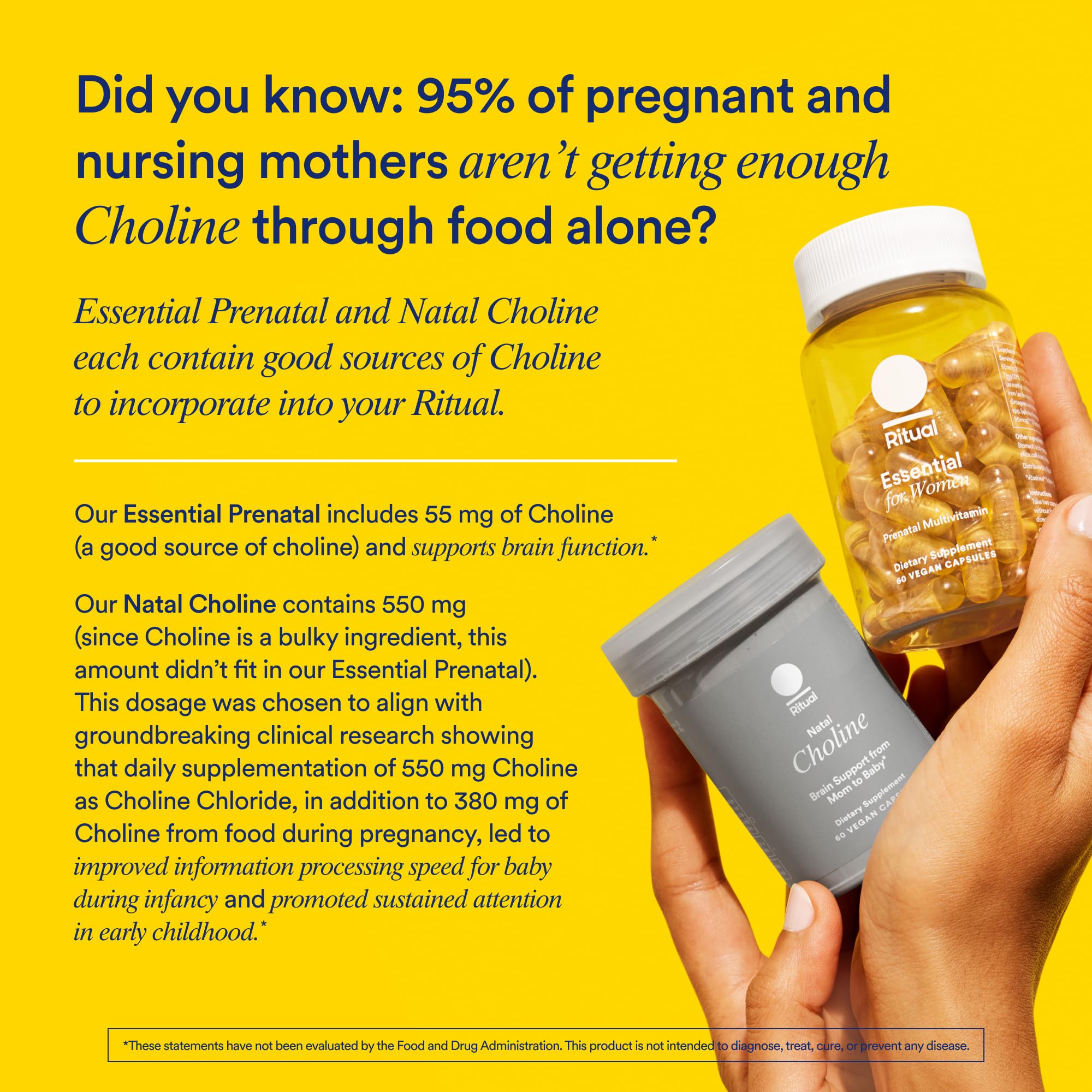 Ritual Essential Women Prenatal Multivitamin – Vegan, Non-GMO