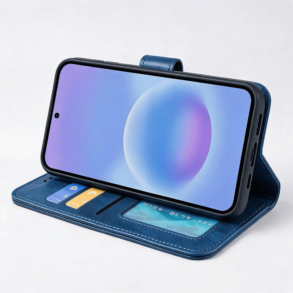 Samsung Galaxy A05S Book Flip Case Leather Wallet