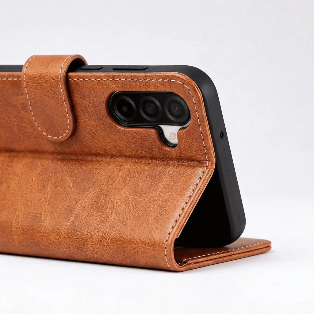 Samsung Galaxy A16 / A16 5G Book Flip Case Leather Wallet