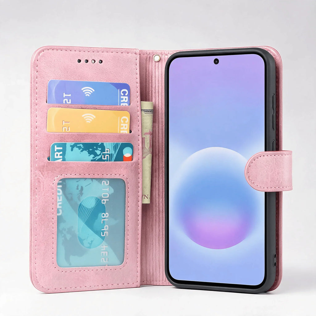Samsung Galaxy A16 / A16 5G Book Flip Case Leather Wallet