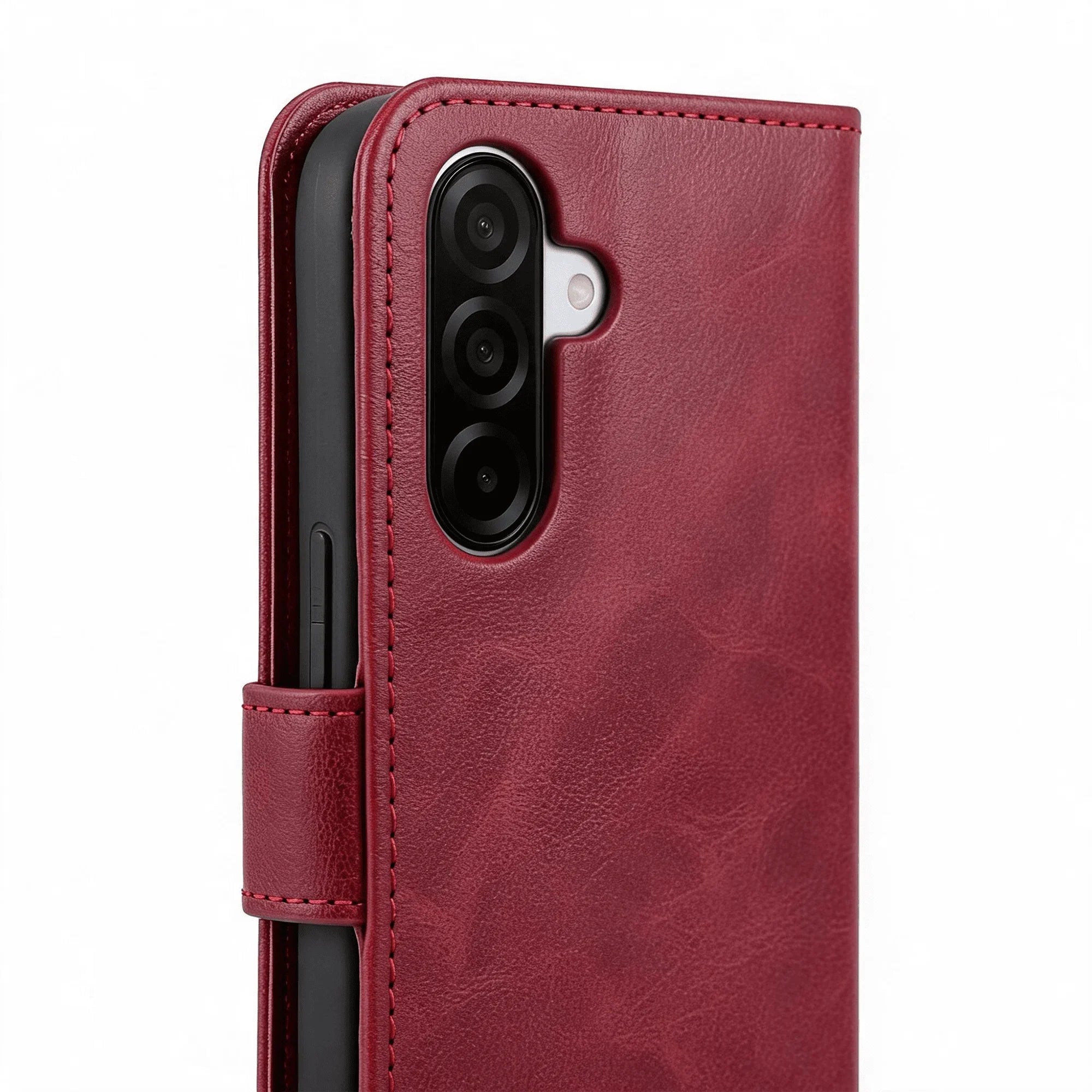 Samsung Galaxy A57 Book Flip Case Leather Wallet