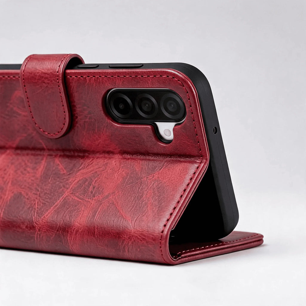 Samsung Galaxy A16 / A16 5G Book Flip Case Leather Wallet