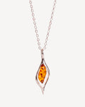 Small Droplet Amber Pendant